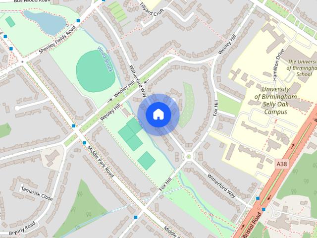 Witherford Way, Selly Oak, Birmingham, West Midlands, B29
