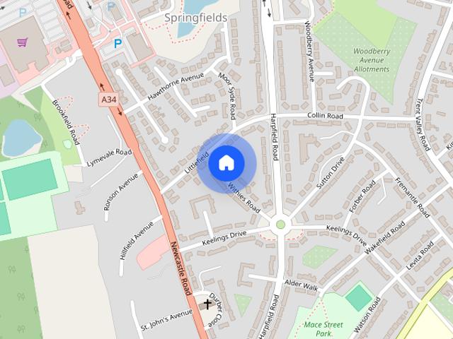 Withies Road, Stoke On Trent, ST4