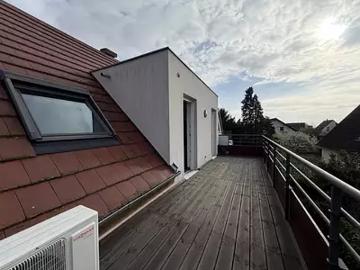Wiwersheim 67370 Achat / Vente appartement 2 pièces t2 au dernier étage terrasse