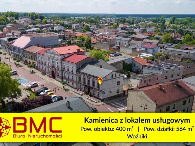 Kamienica z XIX w, lokal i mieszkanie, Rynek Woźniki