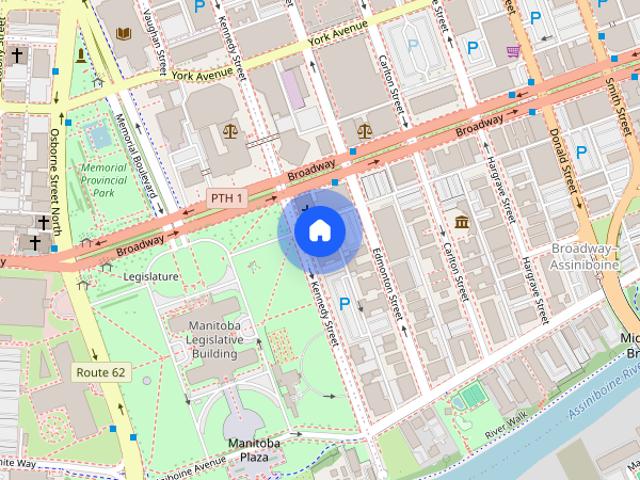 Wonderful apartments near Legislative Building and University of Winnipeg