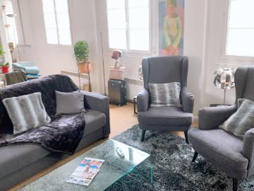 Wonderful loft with nice Eiffel Tower view