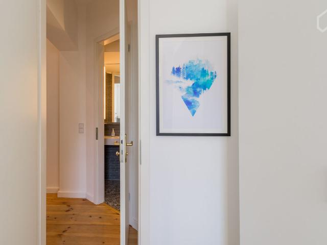 Wonderful quiet and lightflouded 2 room flat in Weißensee, Berlin Amsterdam Apartments for Rent