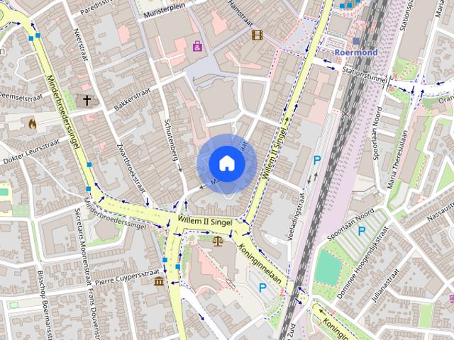 Woning aan de Mariagardestraat te Roermond