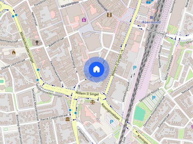 Woning aan de Mariagardestraat te Roermond