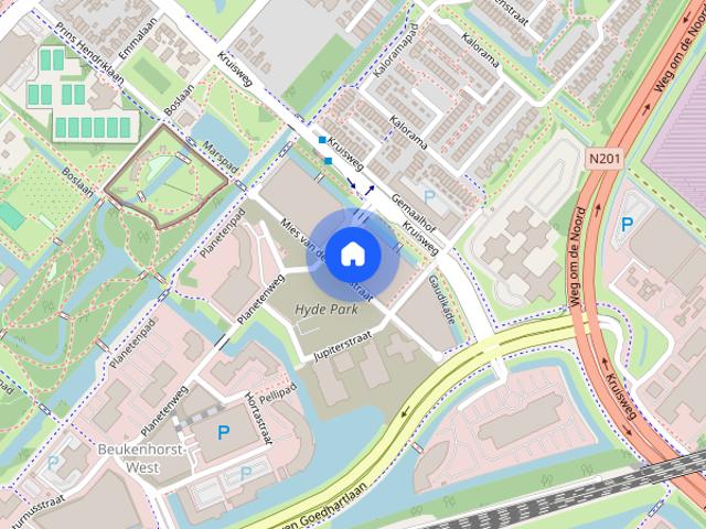 Woning aan de Mies van der Rohestraat te Hoofddorp