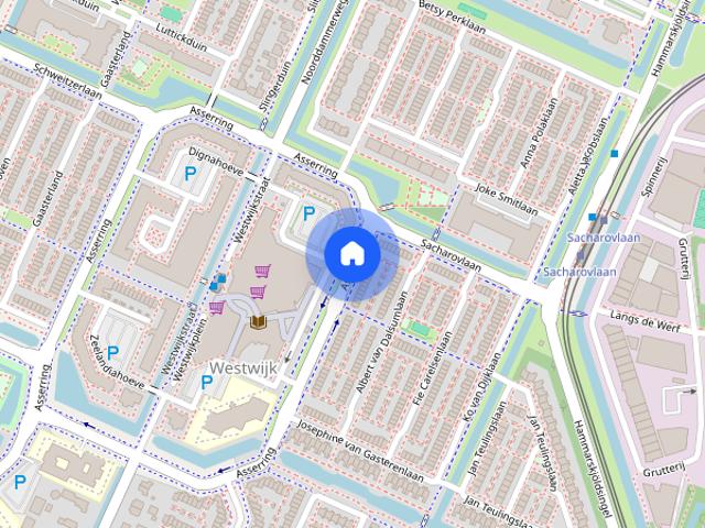Woning aan de Asserring te Amstelveen