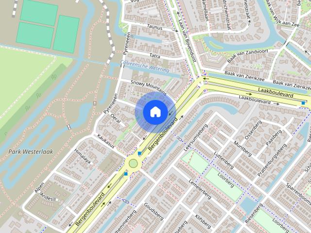 Woning aan de Bergenboulevard te Amersfoort