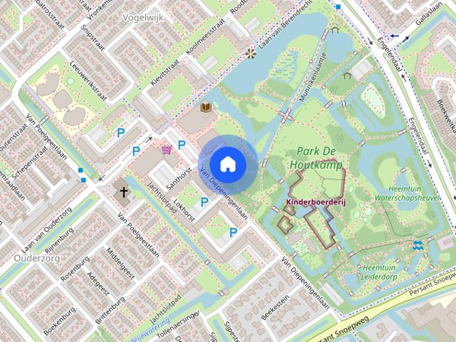 Woning aan de Bosdreef te Leiderdorp