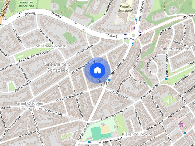 Woning aan de Bouwmeesterstraat te Arnhem