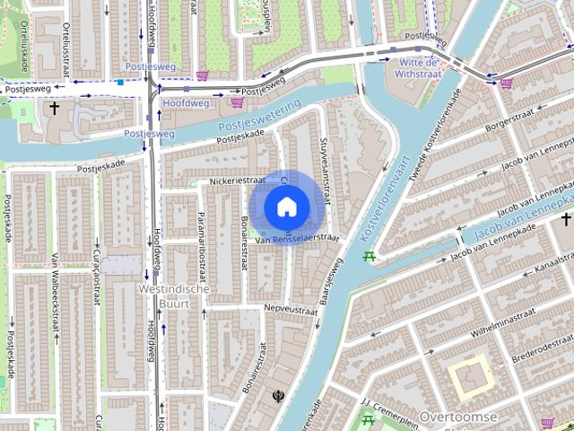 Woning aan de Crynssenstraat te Amsterdam