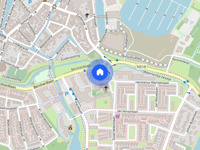 Woning aan de De Werf te Monnickendam