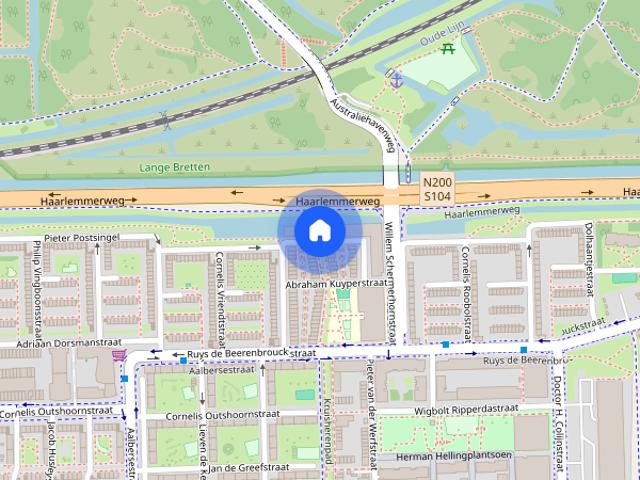 Woning aan de Dr. J.A. Ringersstraat te Amsterdam