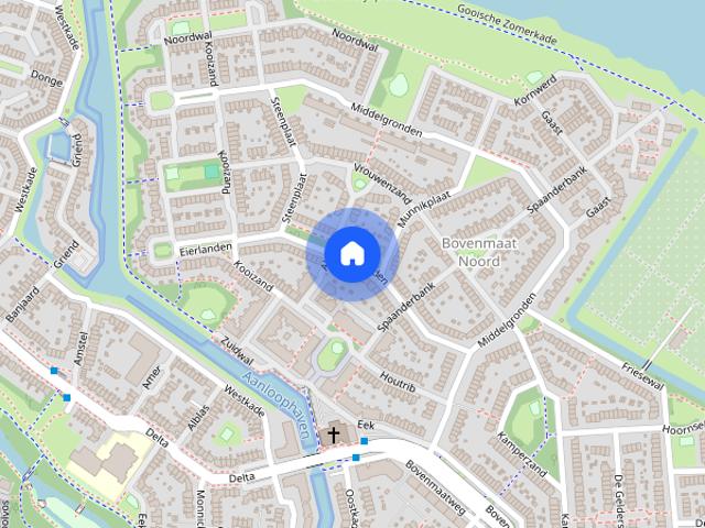 Woning aan de Eierlanden te Huizen
