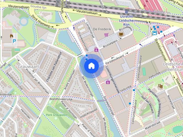 Woning aan de Grauwaartsingel te Utrecht