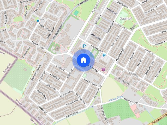 Woning aan de Herculeshof te Maastricht