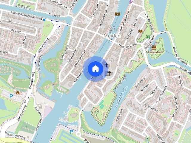 Woning aan de Herengracht te Muiden