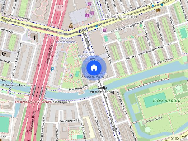 Woning aan de Hoofdweg te Amsterdam