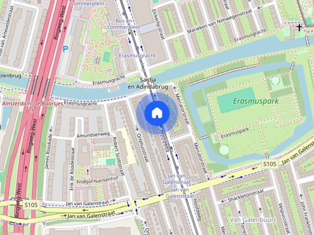 Woning aan de Hoofdweg te Amsterdam