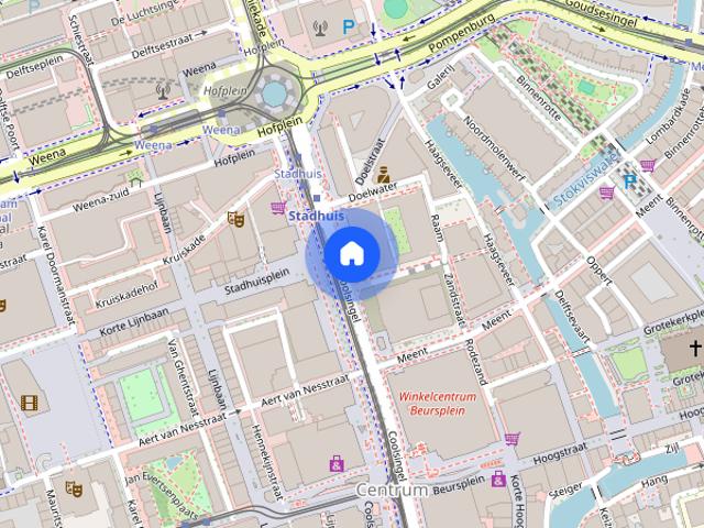 Woning aan de Houtlaan te Rotterdam