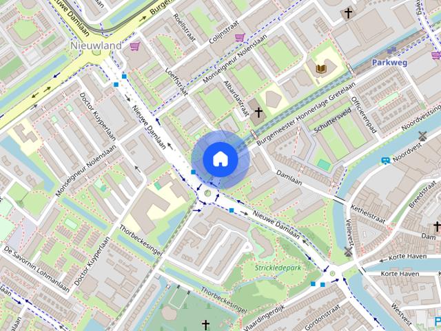 Woning aan de Lange Haven te Schiedam
