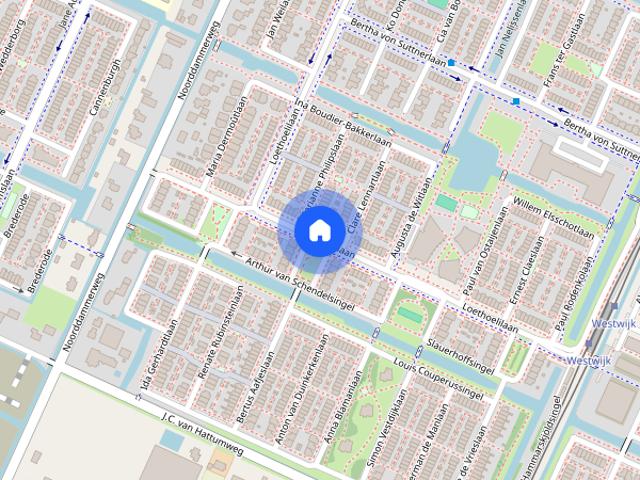 Woning aan de Loethoelilaan te Amstelveen