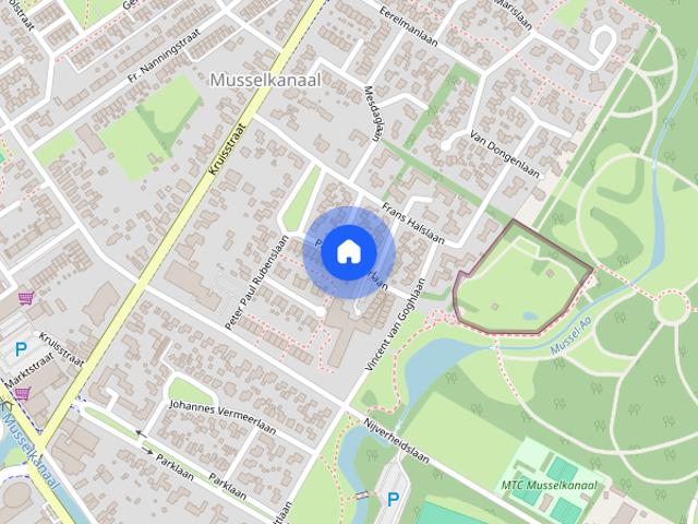 Woning aan de Paulus Potterlaan te Musselkanaal