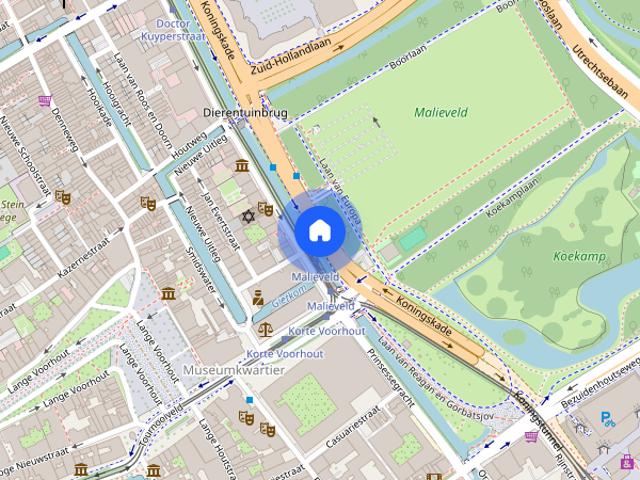 Woning aan de Pletterijkade te Den Haag
