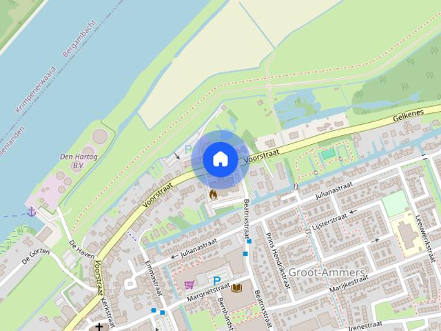 Woning aan de Sluis te Groot Ammers