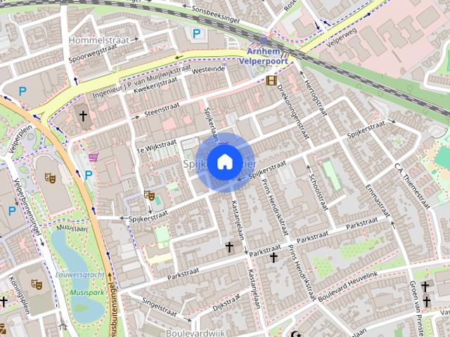 Woning aan de Spijkerlaan te Arnhem