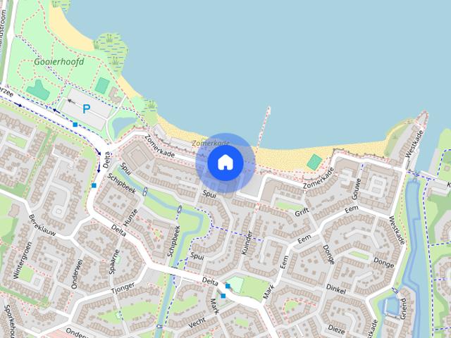 Woning aan de Zomerkade te Huizen