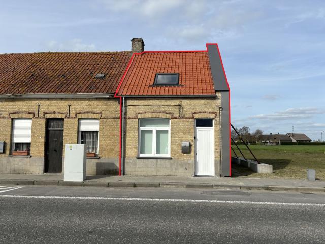 Woning met 2 slaapkamers en tuin te huur in Pervijze