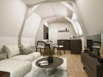 Bovenwoning te koop in Leidsegracht - Terras