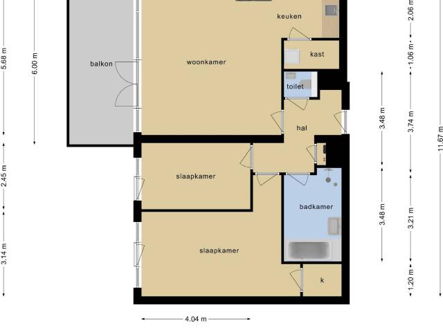 Woning te huur: Vijfhagen 91 4812XT Breda