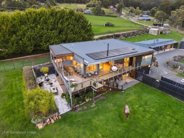 Woodbridge Six Organic Acres, Two Dwellings, One Very Good Life
