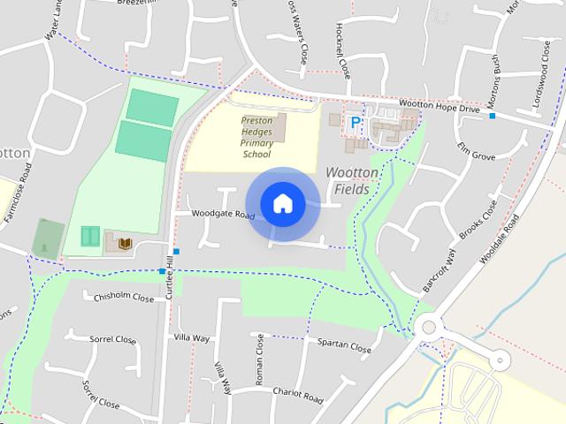 Woodgate Road, Wootton