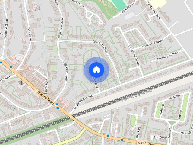 Woodland Way, Weybridge
