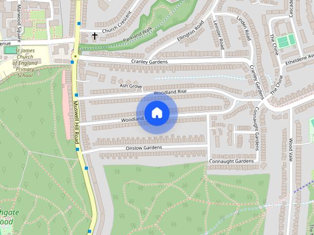 Woodland Gardens, Muswell Hill, London, N10
