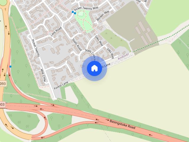 Woodlands, Forest Lane, Picket Twenty, Andover