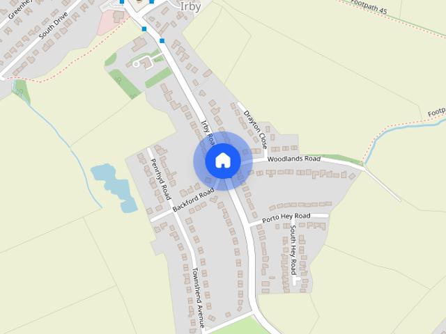 Woodlands Road, Irby, Wirral