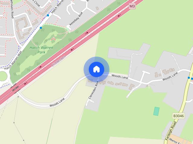 Woods Lane, Cliddesden, Basingstoke, Hampshire, RG25