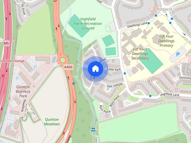 Woodridge Avenue, Quinton, B32