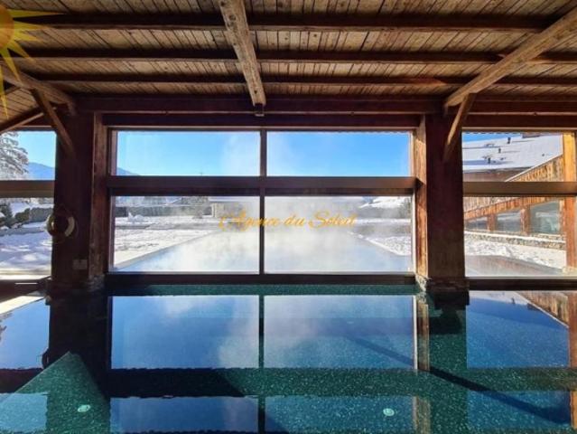 Wöchentlich zu mieten verfügbar vom 12. Dezember bis 2. Januar prächtiges großes Südstudio mit hervorragender Aussicht in Crans