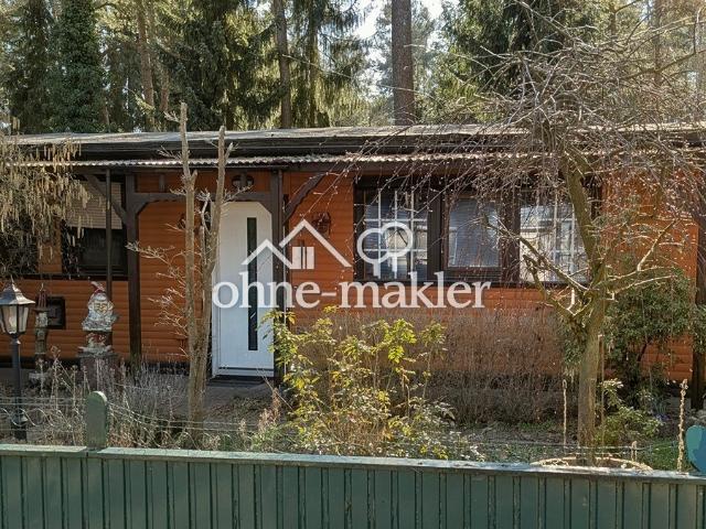 Wochenendhaus 60 qm mit Erstwohnsitz im Feriengebiet am Badesee