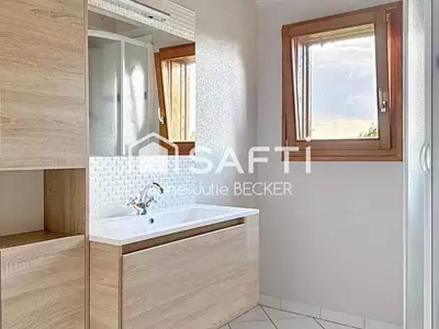 Woelfling lès Sarreguemines 57200 Achat / Vente maison 6 pièces t6 terrasse