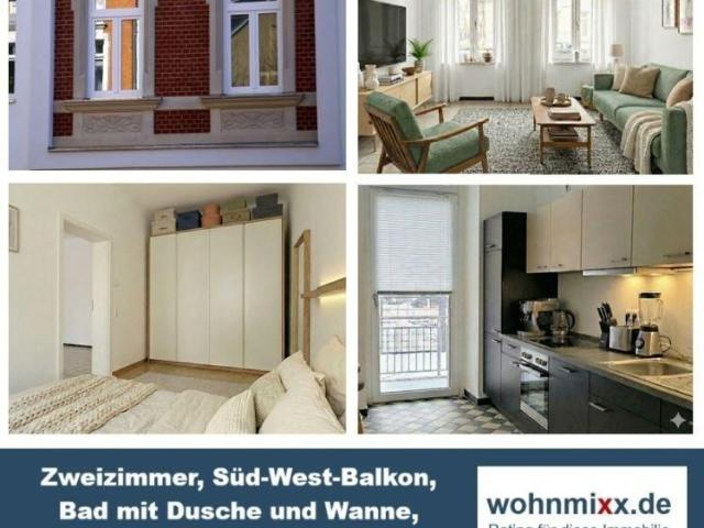 Wohlfühlen im Erdgeschoss: Fußbodenheizung, Balkon & Tageslichtbad mit Wanne und Dusche