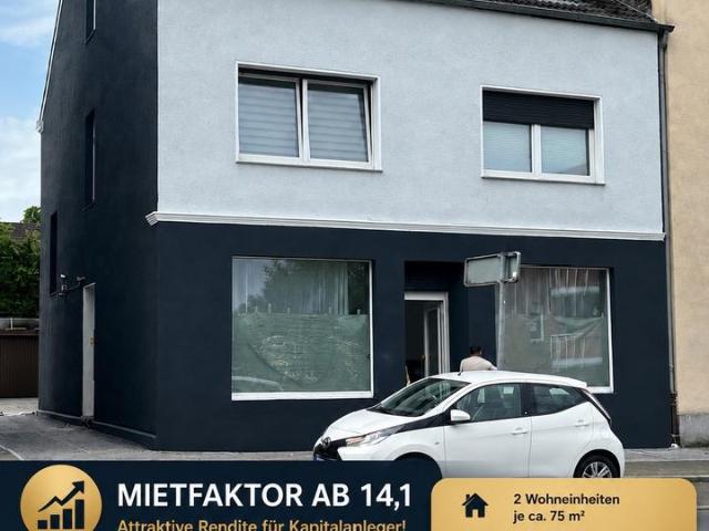 Wohn & Geschäftshaus | 225 m² | Faktor 14,1 | bis 7,1 % Rendite