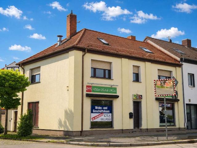 Wohn & Geschäftshaus in exponierter Lage in Erfurt Gispersleben