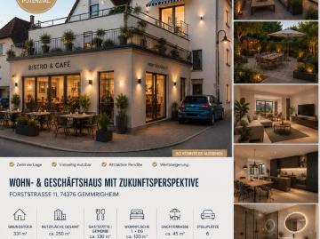 Wohn & Geschäftshaus mit großem Potenzial in zentraler Lage