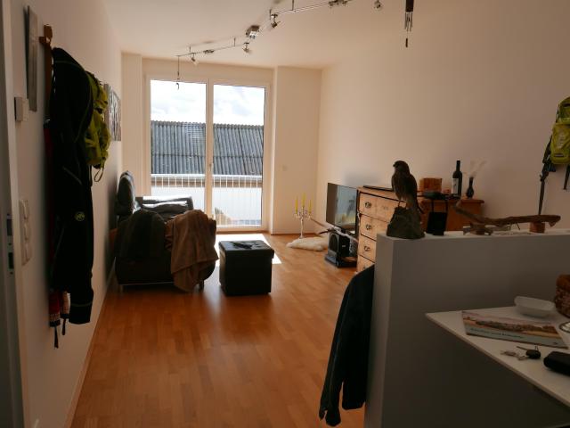 Wohn t raum im Grünen schöne, ruhige 57m2 Wohnung mit Loggia mit Blick ins Grünland